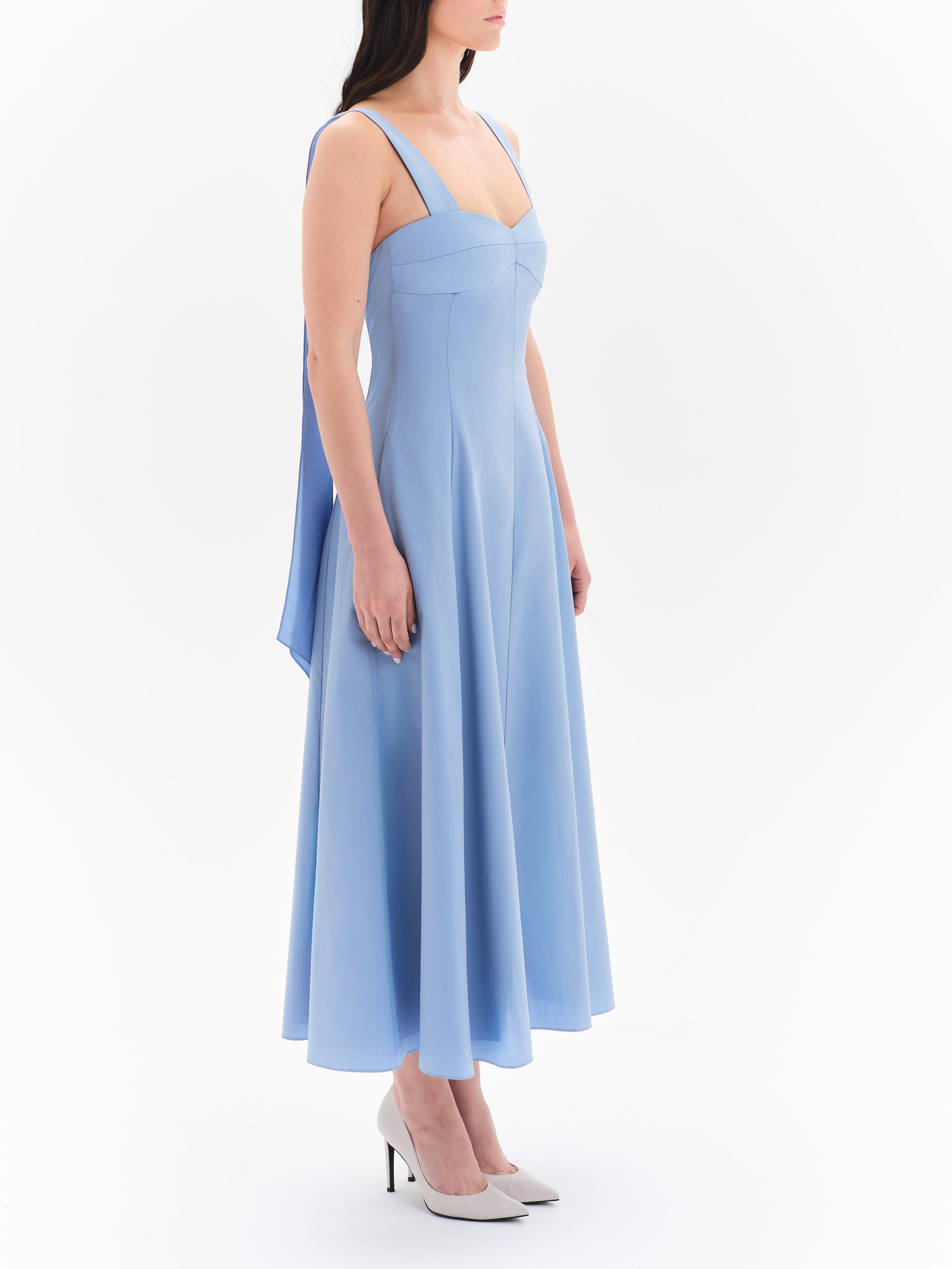 Livia Cotton Poplin Dress
