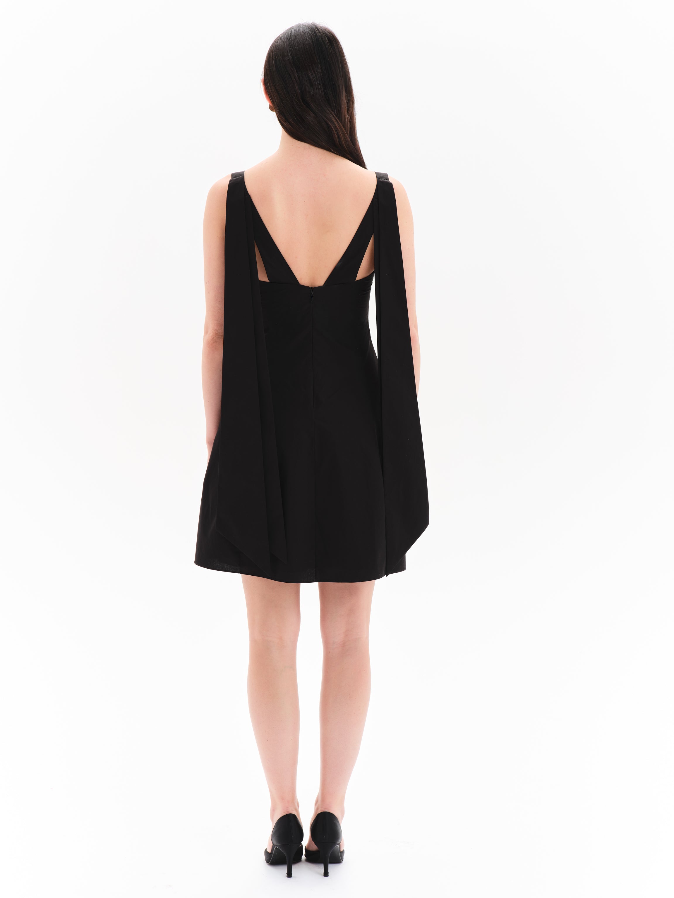 Livia Mini Cotton Poplin Dress