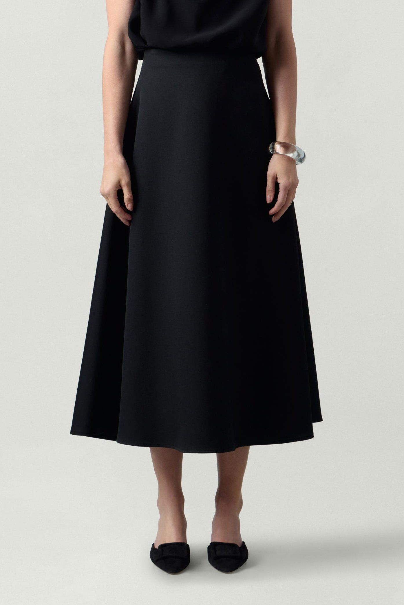 Lucia Gabardine Skirt