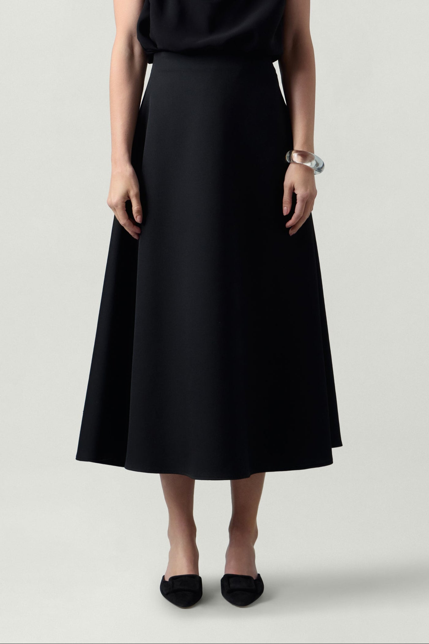 Lucia Gabardine Skirt