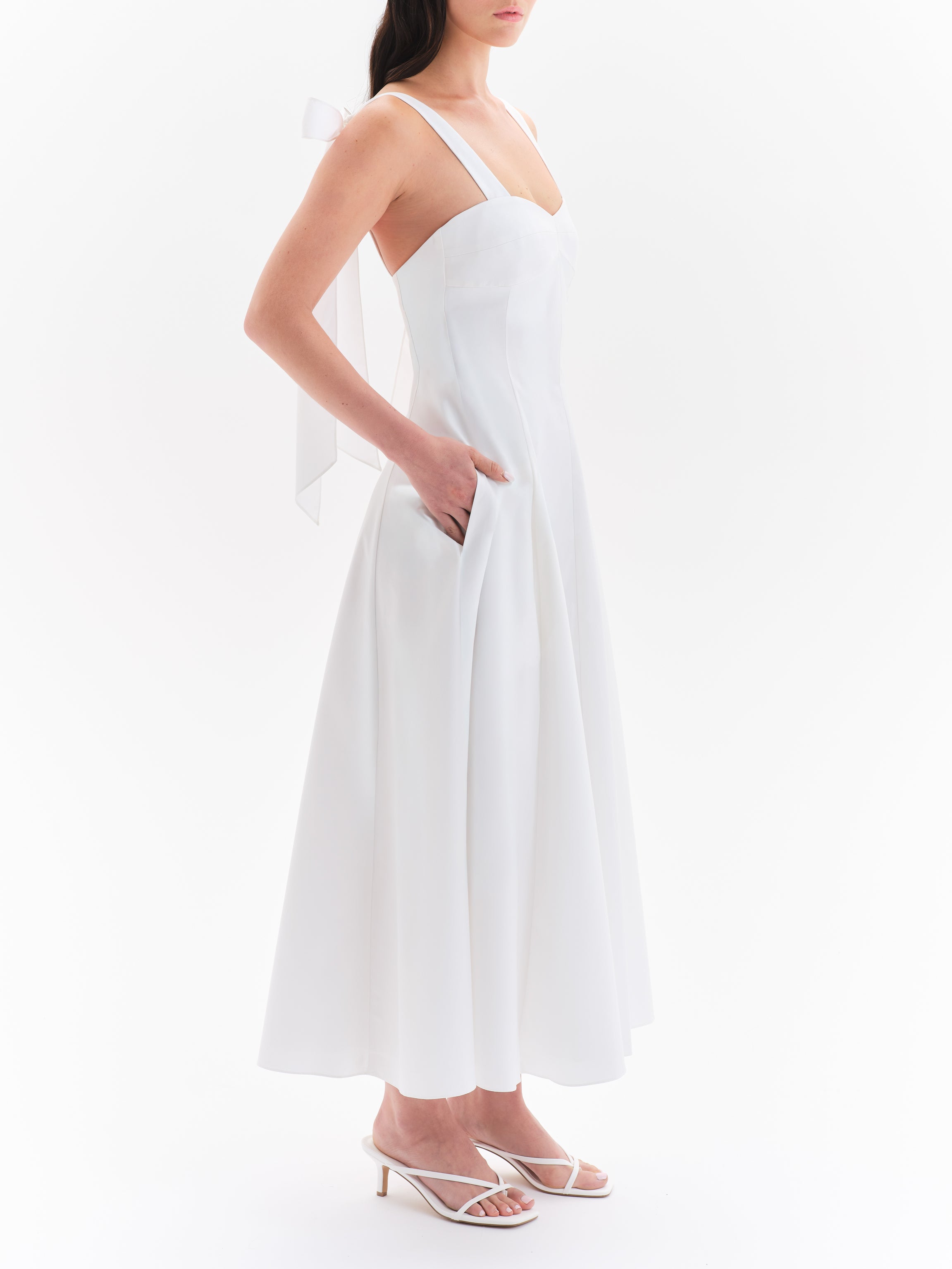 Livia Cotton Poplin Dress