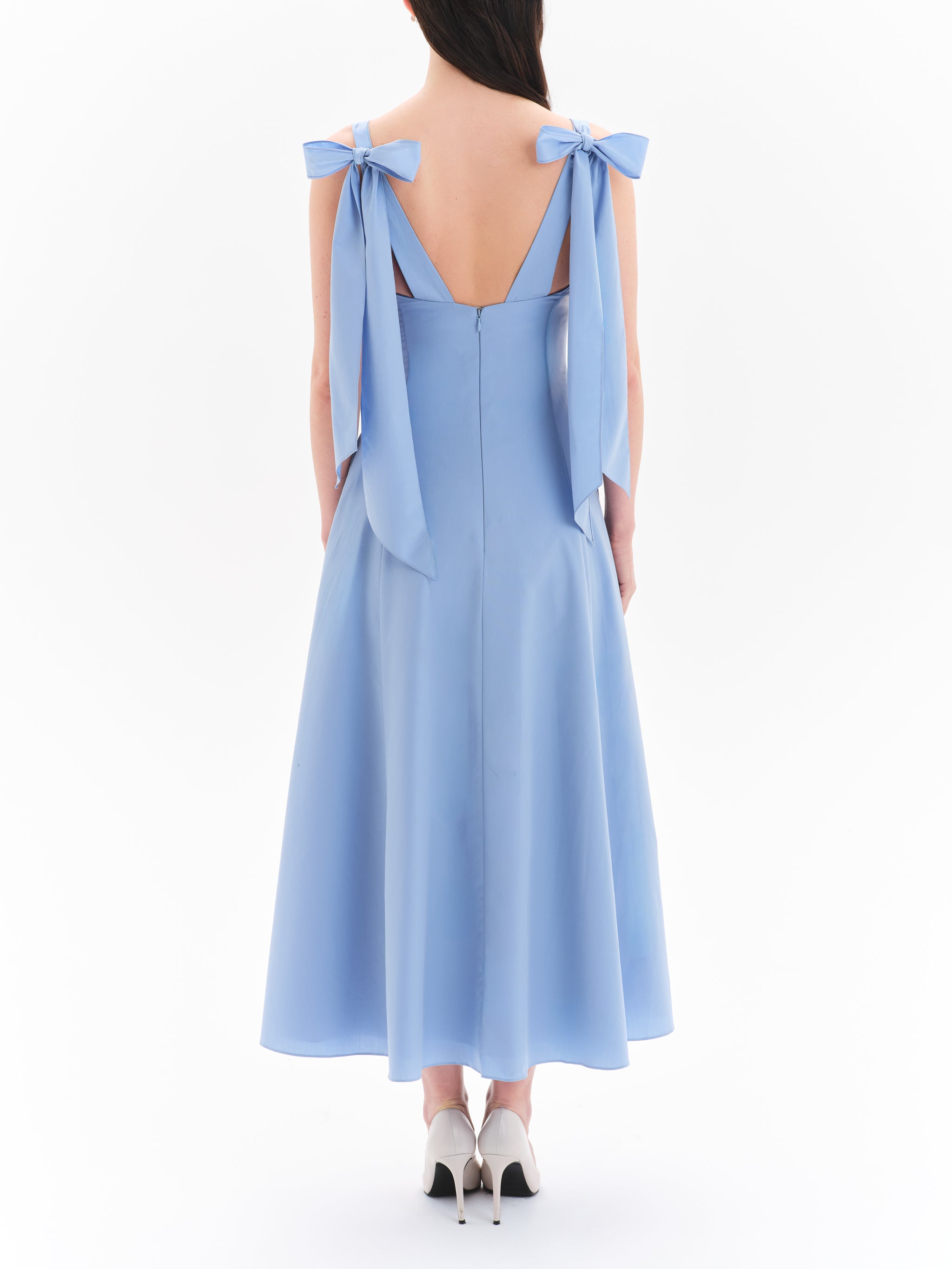 Livia Cotton Poplin Dress