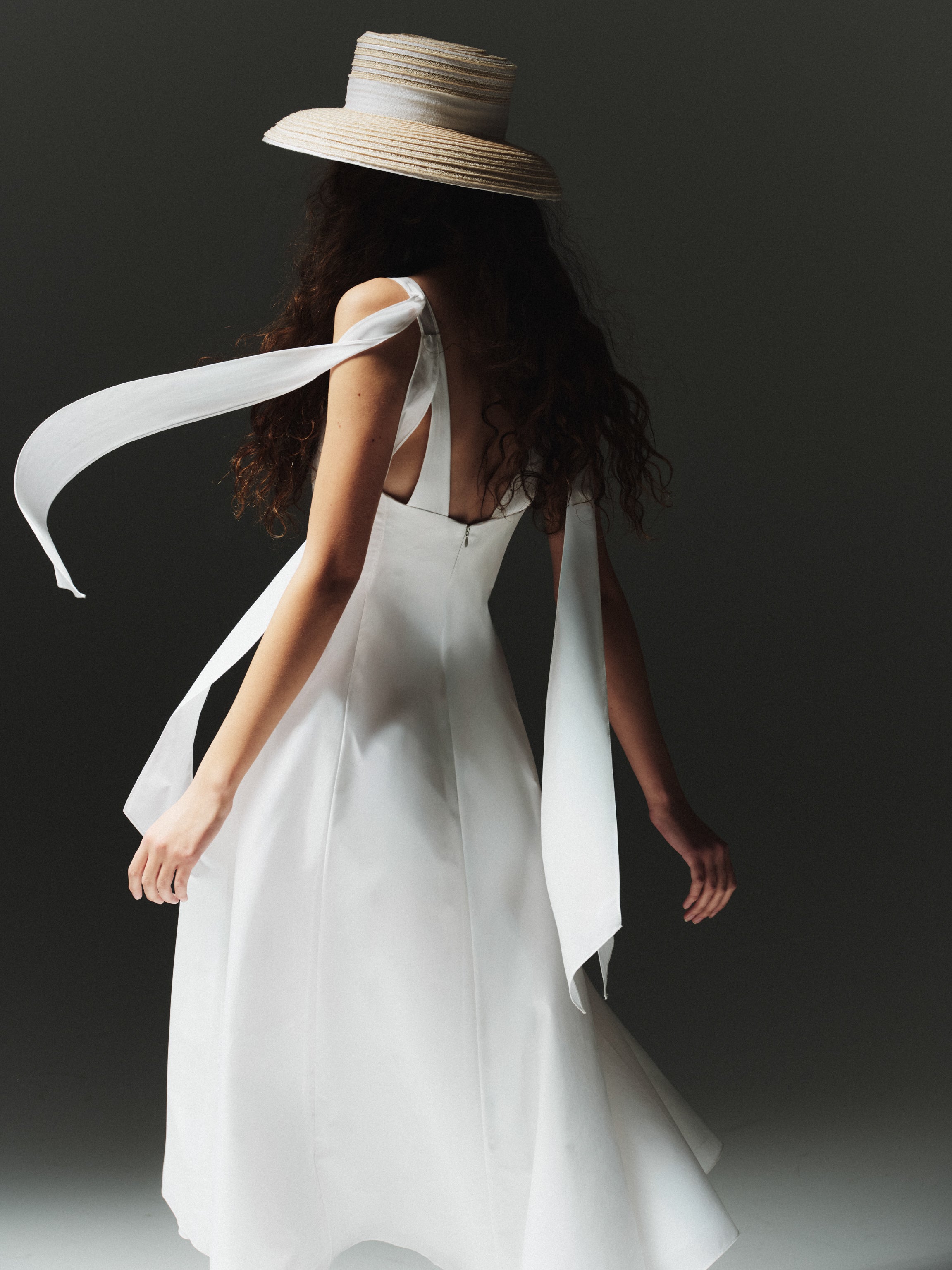 Livia Cotton Poplin Dress