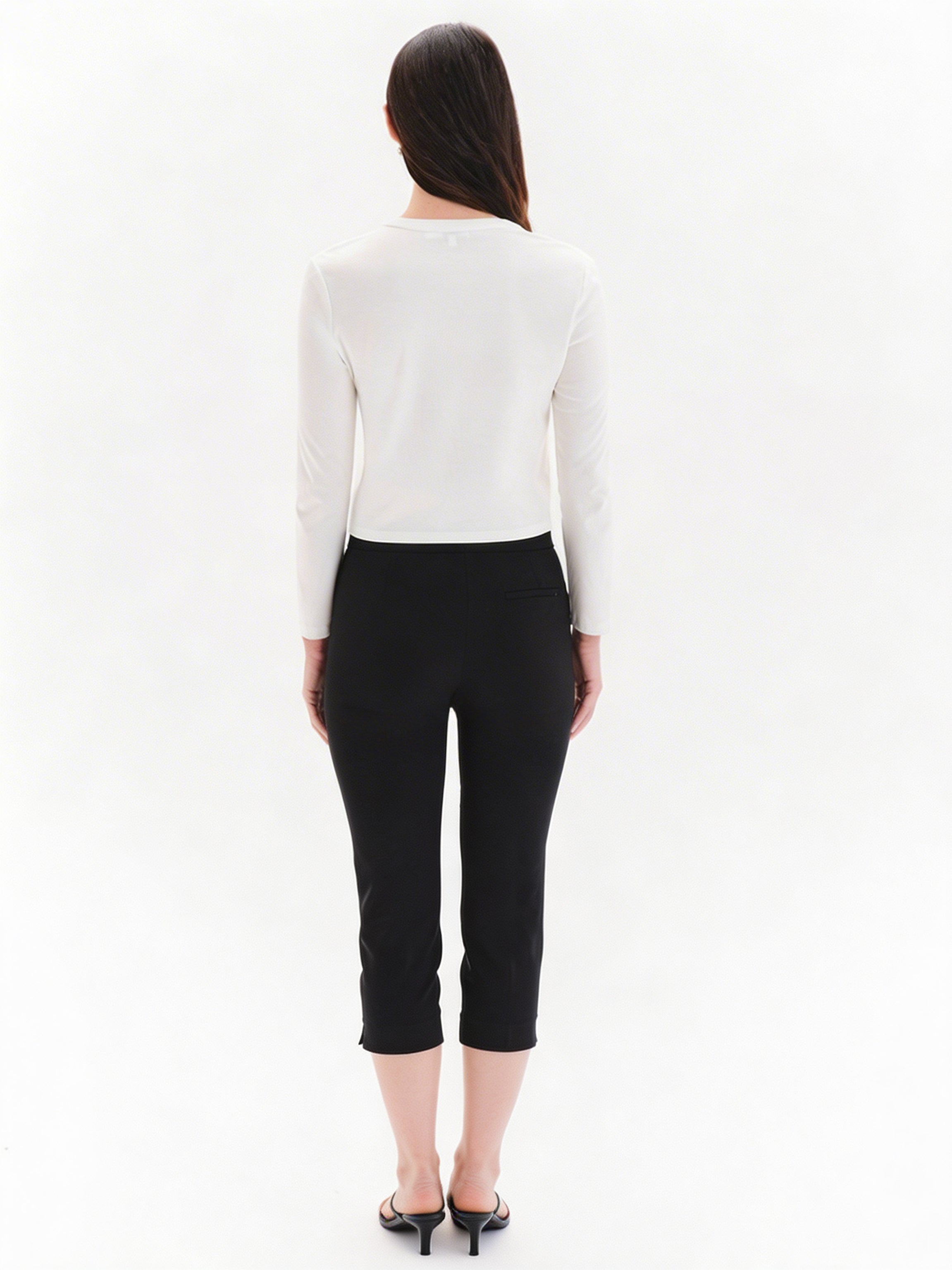 Isa Japanese Interlock Knit Cardigan