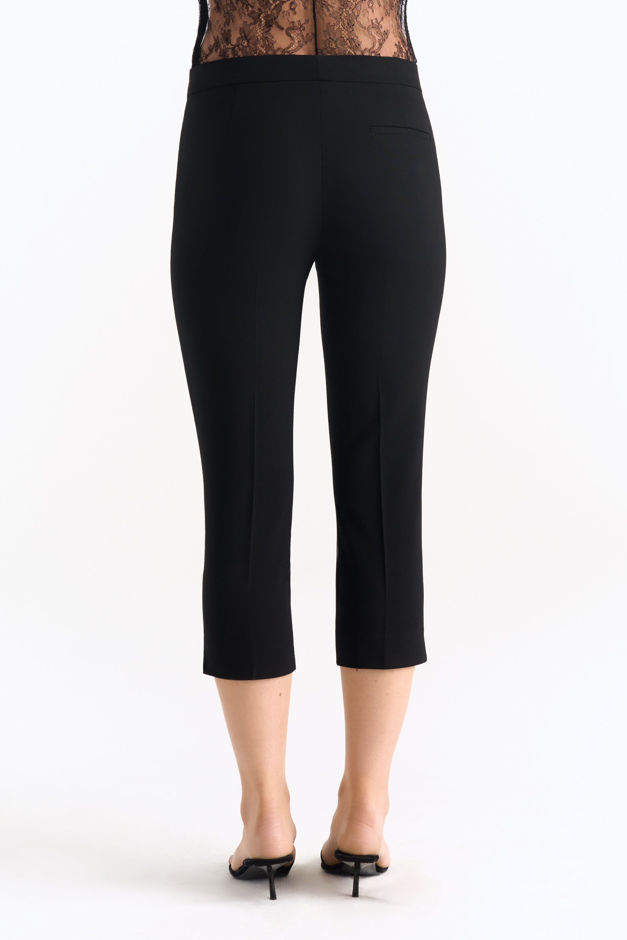 Danielle Italian Wool Capri Pant