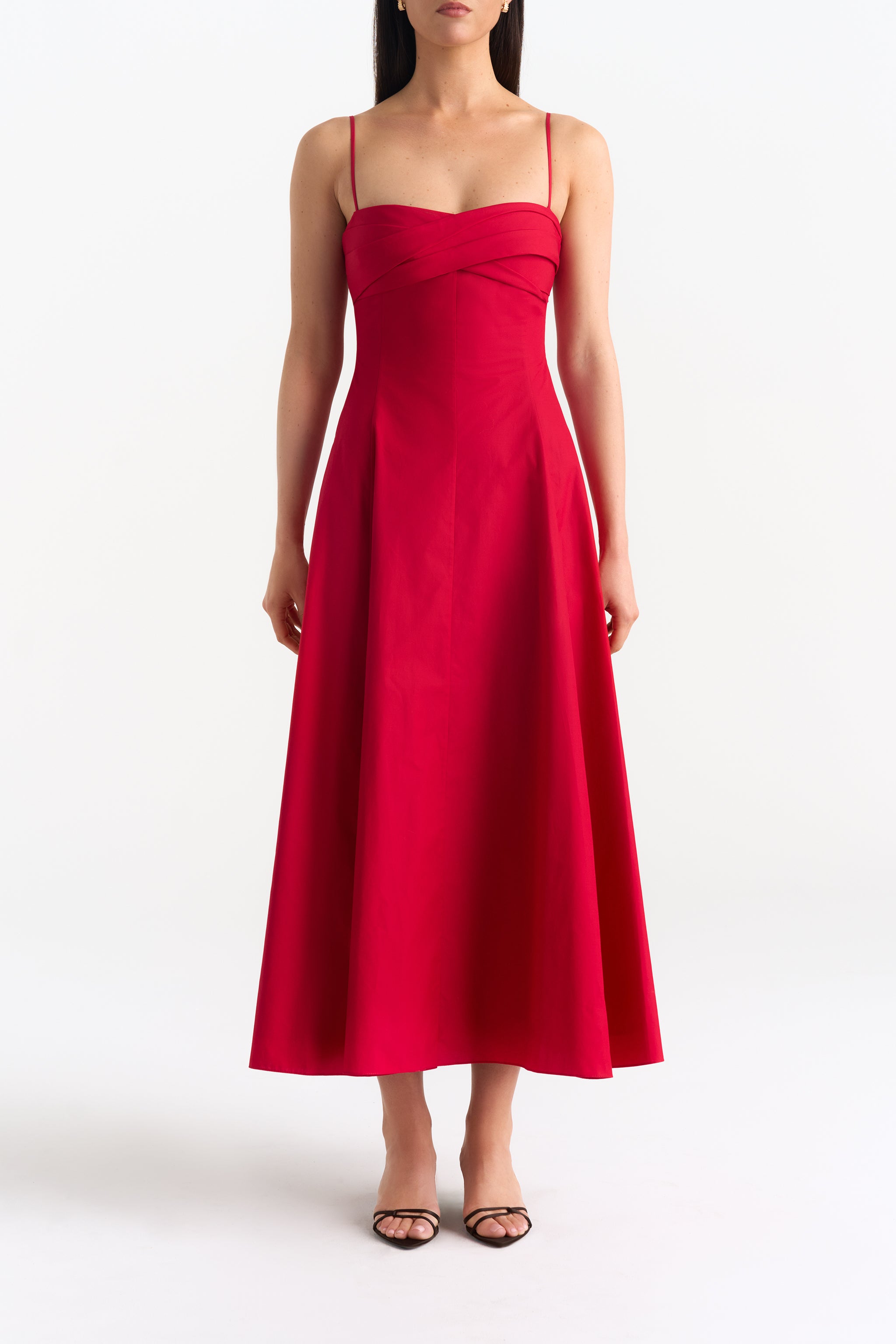 camila red dress Camila Red Floral Embroidered Mexican Dress- Vestido Mexicano Bordado Floral
