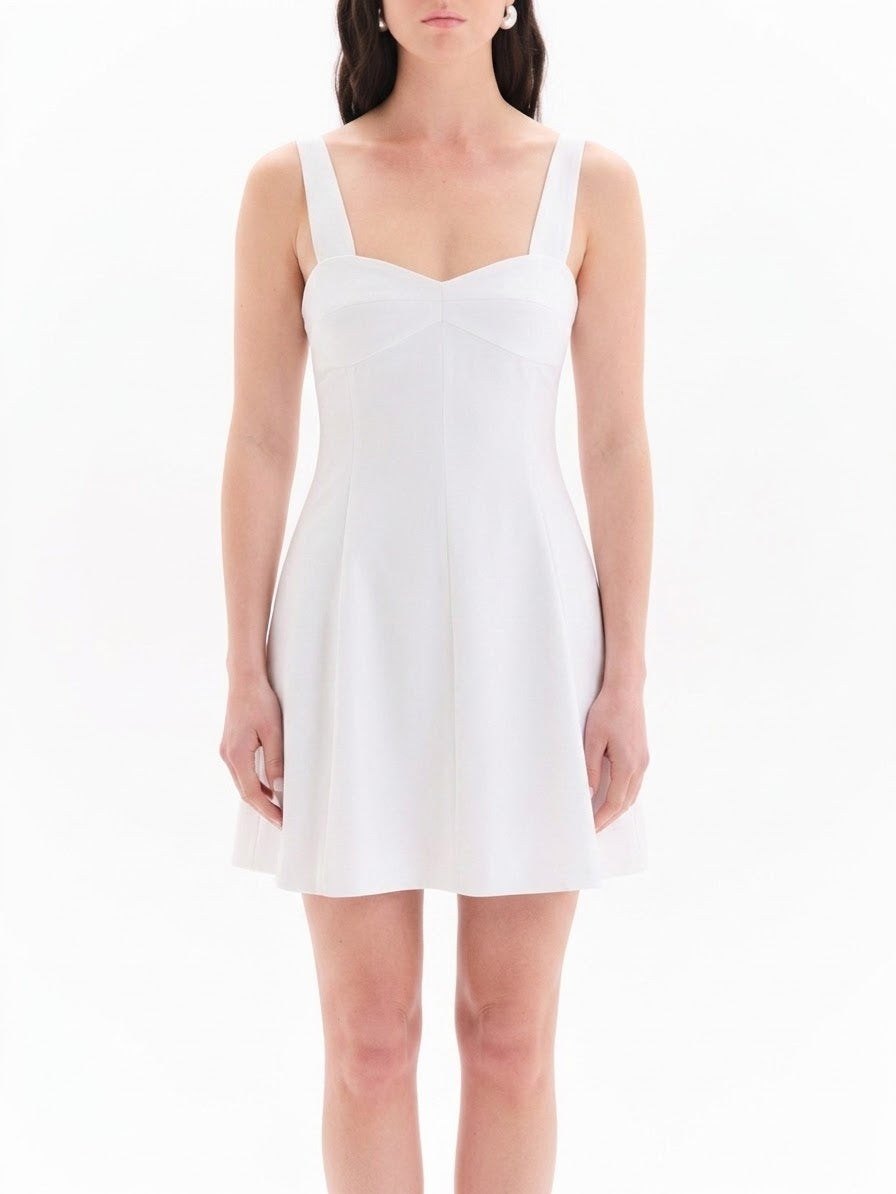 Livia Mini Cotton Poplin Dress
